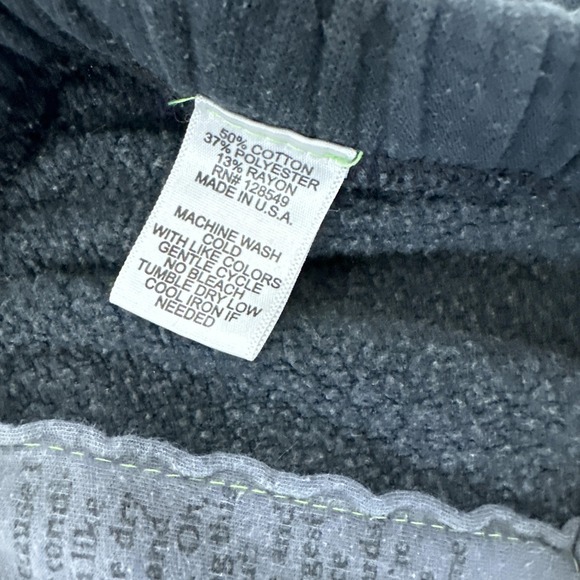 Aviator Nation Sweatpants Womens XS Black Rainbow 5 Stripe Fleece Joggers USA - Picture 5 of 7